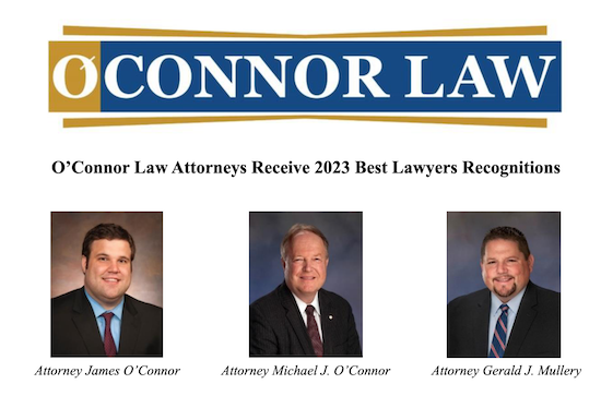 O'Connor Law Attorneys Receive 2023 Best Lawyers Recognitions